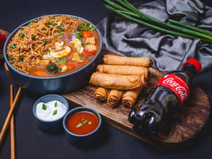 Veg Hot Garlic Combo
