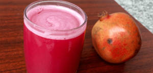 Fresh Pomegranate Juice 500ml (without Milk)