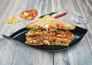 Mushroom Chilly Sandwich