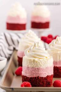 Mousse cupcake red velvet