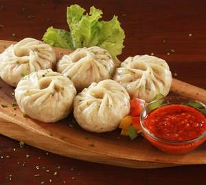 Chicken Steamed Momos (5pcs)