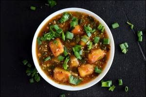 Paneer In Hot Black Bean Sauce