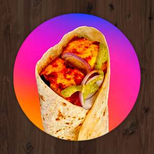 Afghani Paneer Kathi Roll