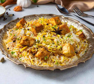 Paneer '65' Hyderabadi Dum Biryani