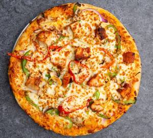 Spicy veggie pizza