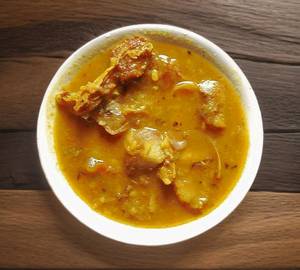 Macher matha moong dal( moong dal with ruhu/ katla mundi) spacel dish