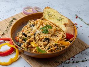 Chicken Spaghetti Aglio Olio Peperoncini