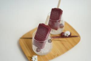 Black Grape Popsicle - Made with 100% Natural Fruit.