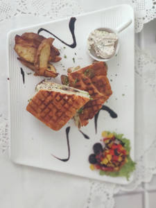 Cajun Mushroom Panini