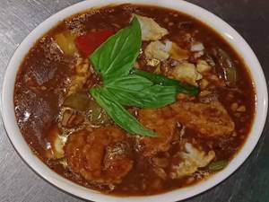 Fish Chilly Basil Sauce