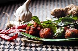 Boneless Chicken Sholey Kebab