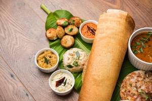 Onion Plain Dosa.