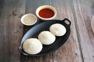 Idli Chutney Sambhar [3 Pcs] 
