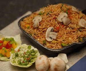 Mushroom Fried Rice