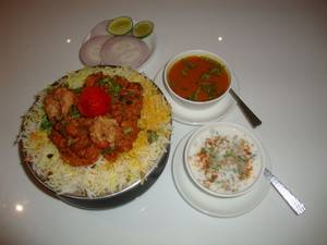 Family Pack Prawns Biryani