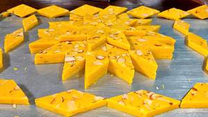 Khoya Kesar Barfi