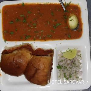 Pav Bhaji With Masala Pav