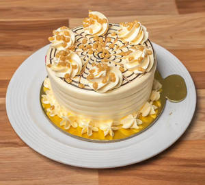 Eggless Butter sctoch cake