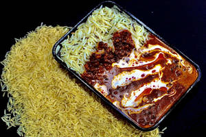 Dal Makhani With Basmati Rice
