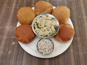 Rajgira Puri Bhaji