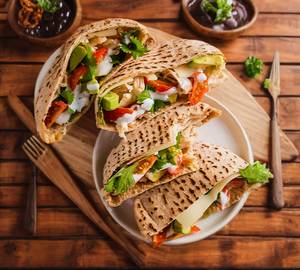 Roasted Chicken Pita Pockets