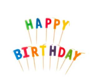 Happy Birthday Candle