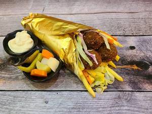 XXXL 10 Inch Falafel Shawarma