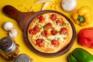 7" Regular Butter Chicken Pizza