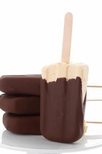 Keto Crunchy Chocolate Dipped Almond Butter Pop