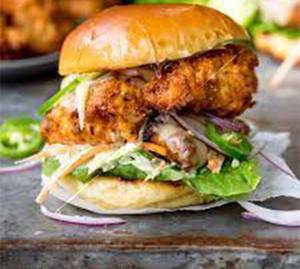 Chicken burger