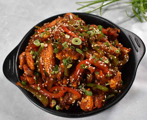 Crispy Baby Corn Chilli