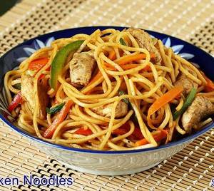 Chicken noodles
