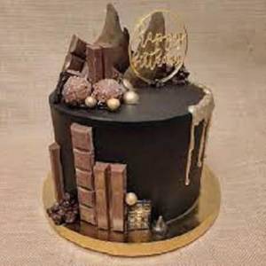 Eggless Royal Cadbury Kit Kat Cake