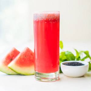 Watermelon, Mint And Chia Juice