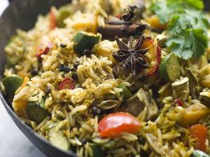 Mushroom Biriyani