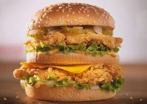 Chicken Tower Burger