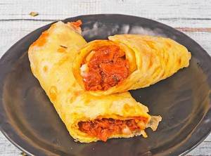 Chettinad Chicken Frankie