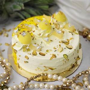 Pineapple Rajbhog Cake