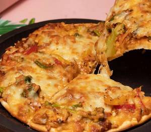 Bbq Cottage Cheese Pizza