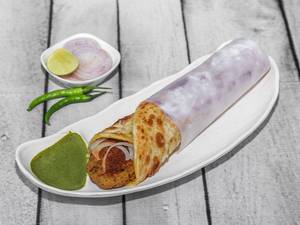 Chicken Shami Kebab Roll