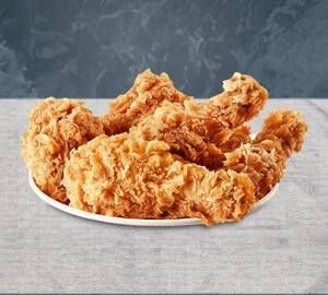 Classic fried chicken drumstick