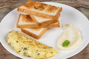 Egg Omelette Sandwich [3 Eggs]