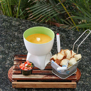 Pav Bhaji Cheese Fondue