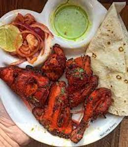 Tandoori Chicken 4pcs With 2 Rumail Roti