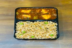 Chilli Paneer With Fried Rice (combo)