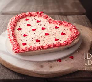 Valentine's Day Vanilla Cake
