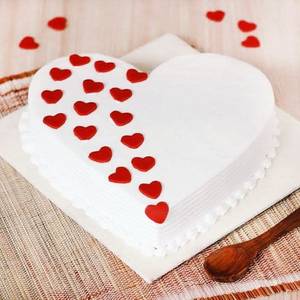 Delight love Heart shape cake