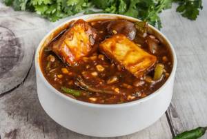 Paneer Chilli - 10 Pcs Semi Dry