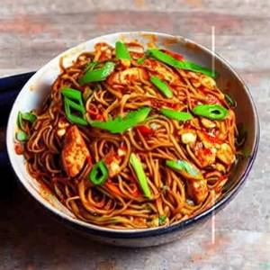 Chilli Chicken Garlic Noodles