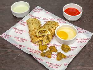 Single Egg Murg Kali Mirchi Roll    
